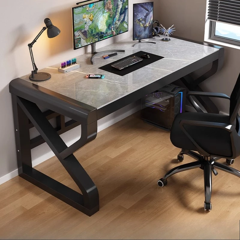 

Shelves Modern Office Desk Storage Aesthetic Writing Standing Office Desk Gaming Bedroom Bureaux De Chambre Home Furniture