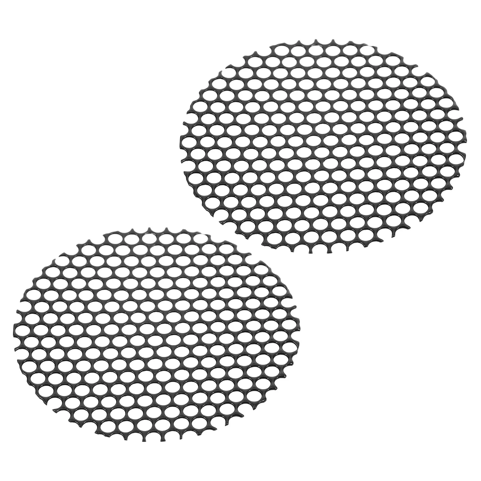 2Pcs Hair Dryer Rear Cover Black Protective Mesh Screen Replacement End Cap Ventilation Grille Hair Blower Repair Accessory