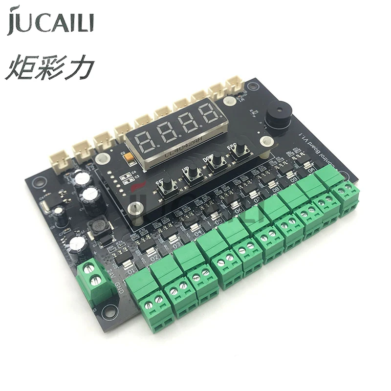 

Плата управления питанием резервуара для чернил Jucaili DC 24 В, зуммер для сигнализации нехватки чернил для платы сигнализации зуммера с чернилами DTF/UV