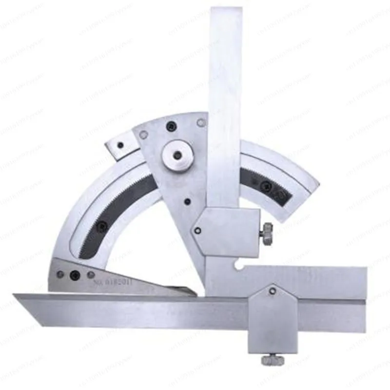 

High-quality carbon steel universal angle ruler 0-320 ° measurement range, accuracy 0.02 °