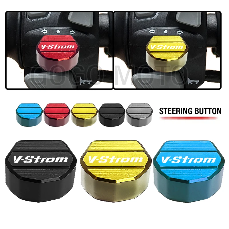 

NEW Switch Button Turn Signal Switch Key cap For SUZUKI V-STROM DL 250 650 1000 1050 XT 800 DE Vstrom 800DE 1000XT 1050XT DL1050