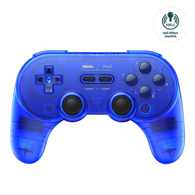 8Bitdo Pro 2 Hall Effect Joystick Bluetooth Controller Wireless Gamepad for Nintendo Switch PC mac OS Android Steam Raspberry Pi