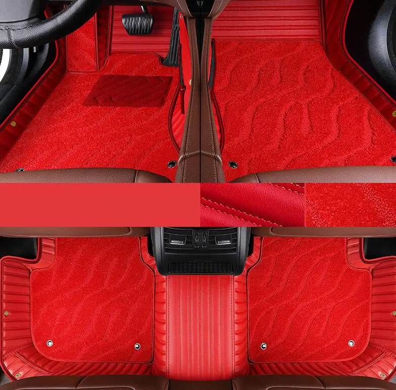 

Индивидуальные автомобильные коврики для Mercedes-Benz EQS 450 SUV 2023-2026, 5 мест, водонепроницаемые, двухслойные, для EQS450 2025