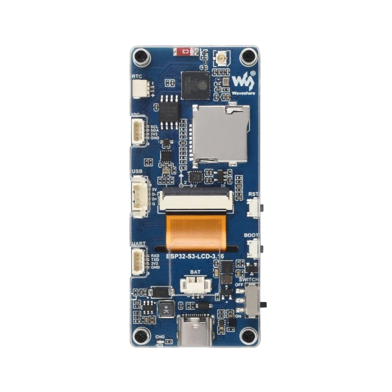 Waveshare ESP32-S3 3,16-calowa płytka rozwojowa LCD 320×820 32-bitowy dwurdzeniowy ESP32-S3-LCD-3.16 LX7 — zdjęcie produktu 3