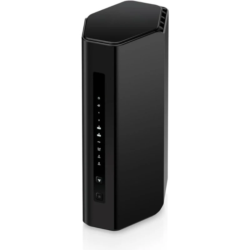 Tri-Band WiFi 7 Router 9.3Gbps Wireless Gaming Internet Hub 2.5G Port Covers 2500 Sq Ft 100 Devices VPN Support