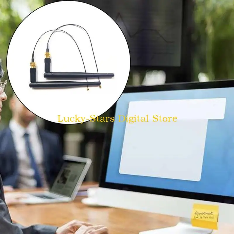 T3EE 2Pieces 3DB Antennas for Banana NetworkRange Router Development Board WiFi Antenna