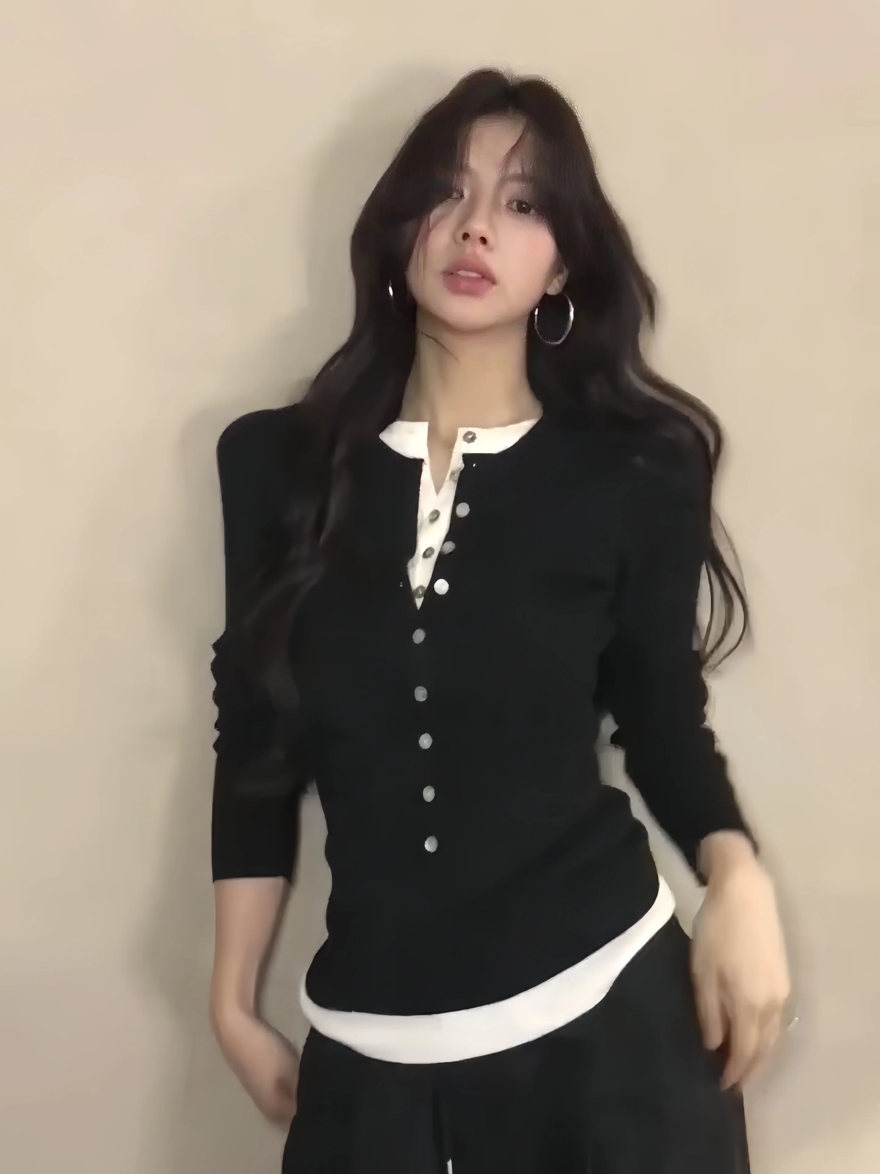 

Свитера Джемперы Пуловеры Женские кашемировые женские вязаные джинсовые майки Цветные блоки Талия Ресторан Ужин Дата Ночь Романтика Спорт