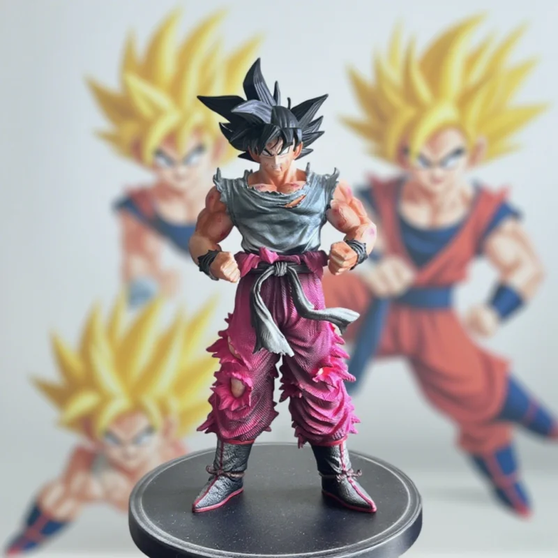 

27CM Anime11.02inch Dragon Ball Son Goku Figure Super Saiyan Action Figures Pvc Goku Statue Collection Toys Gifts