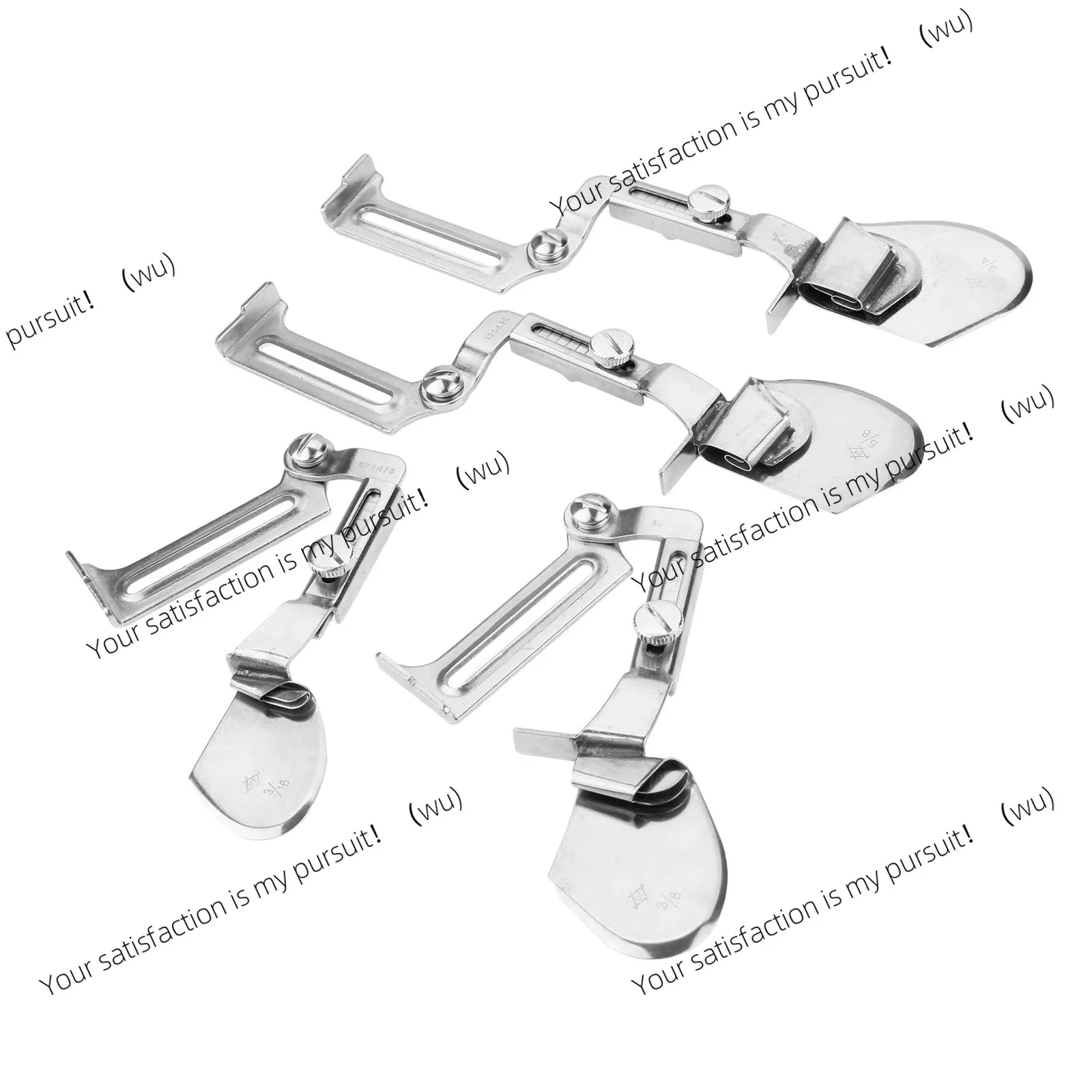 1x  A11 Puller Flat Car Curling Device Presser Foot Overlock Folder  General Straight Sewing Hemmer for Domestic Sewing Machine