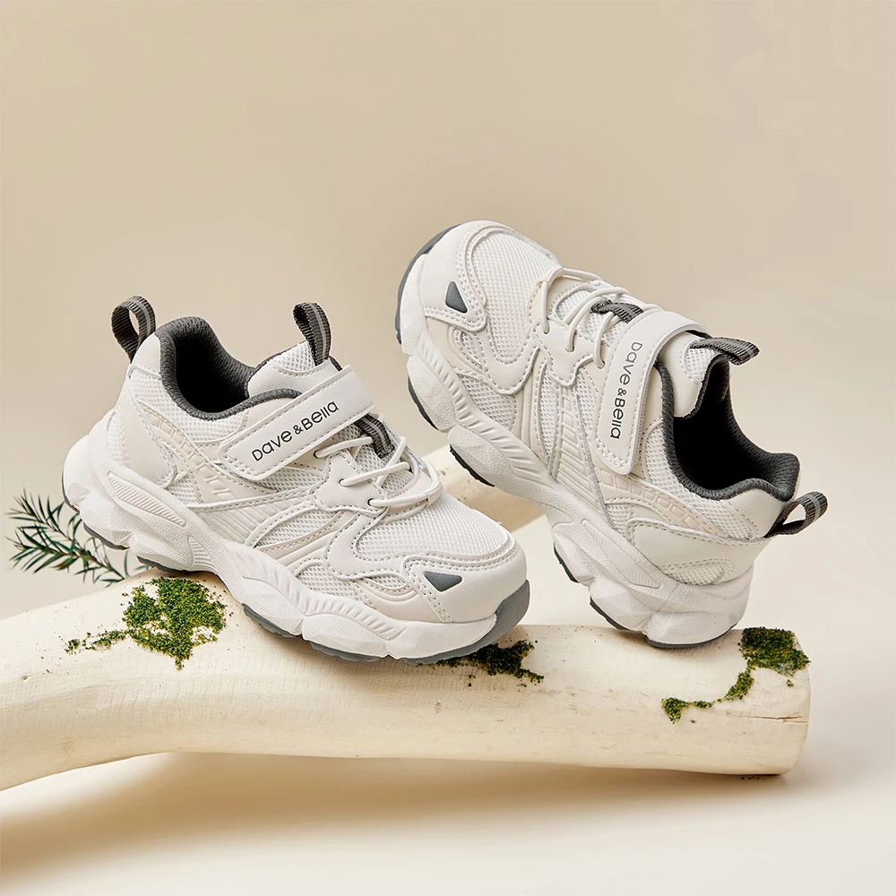 Dave Bella Children Casual Sneaker Spring Autumn Boys Shoes Anti Slip Breathable Sports Kids Cozy Steady Outdoor Shoes DB1260052