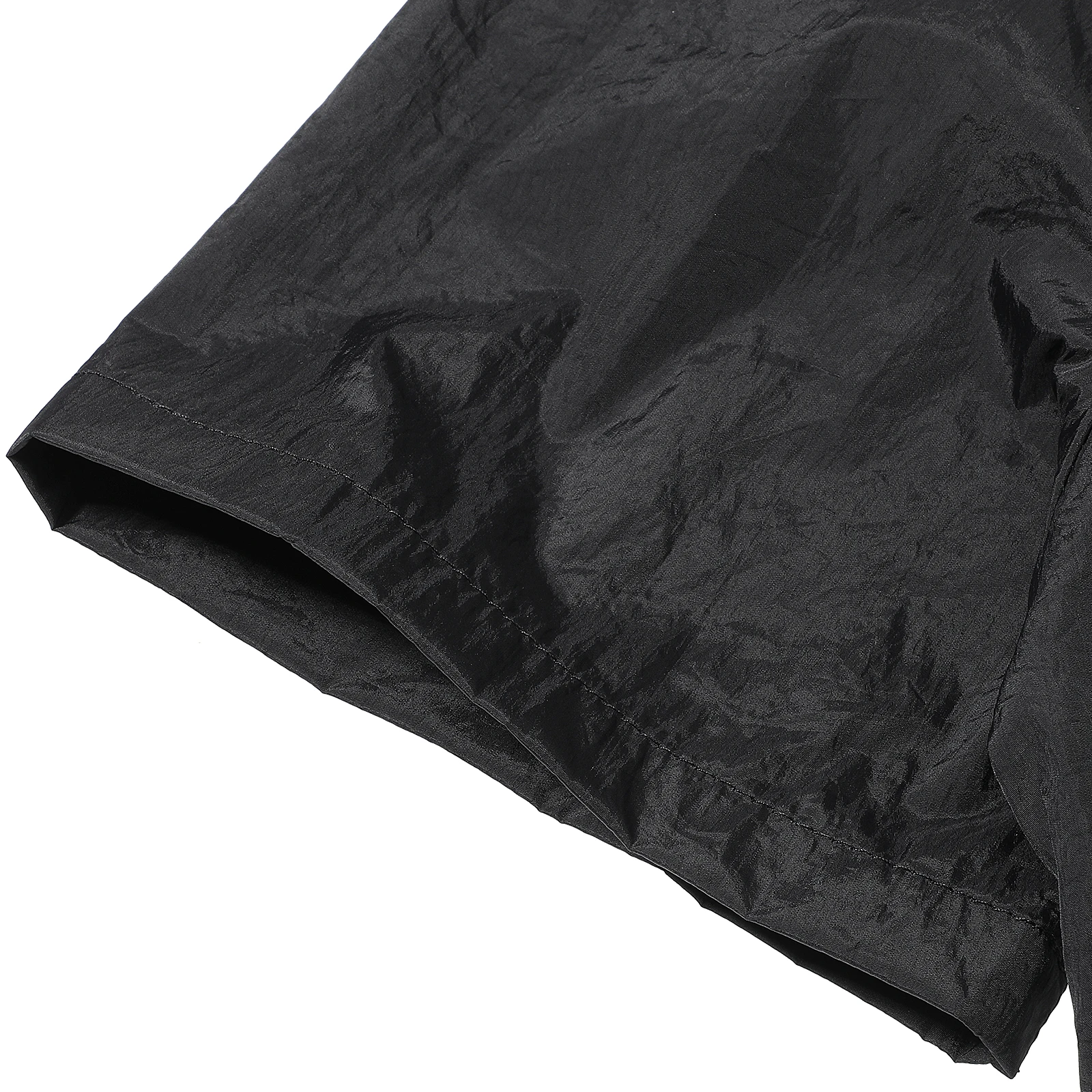 زي العناية بالكلاب: مريلة العناية بالكلاب مقاومة للماء من النايلون للكلاب والقطط وحلاقة بسحاب كامل ملابس عمل باللون الأسود مقاس L