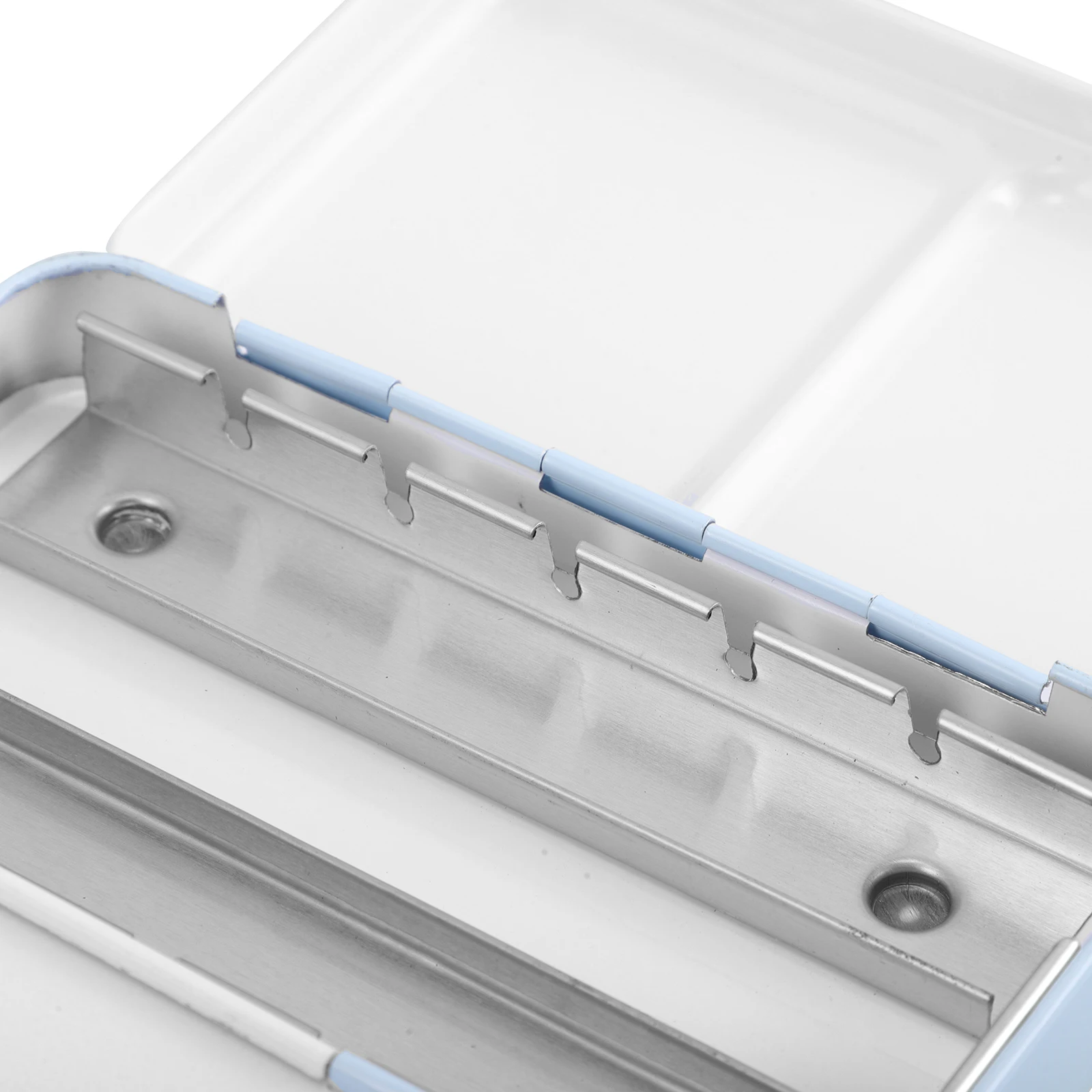 صندوق قصدير طلاء بالألوان المائية المعدنية الفارغة، تخزين الصباغ الصلبة المحمولة، لوحة ألوان مائية للسفر، مستلزمات الرسم