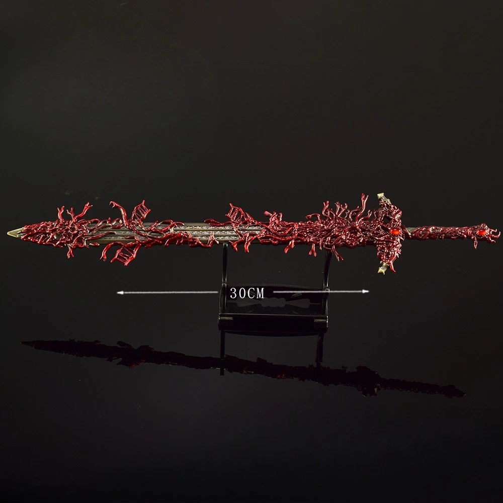 Blasphemous Blade Rykard Game Perifere 30CM Model Volledig metalen Zwaard Ornament Desktop Ornament Decoratie Collectie Cadeau voor jongen