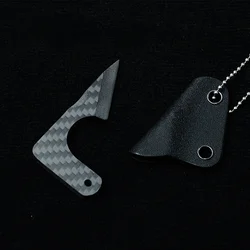 Carbon fiber necklace 