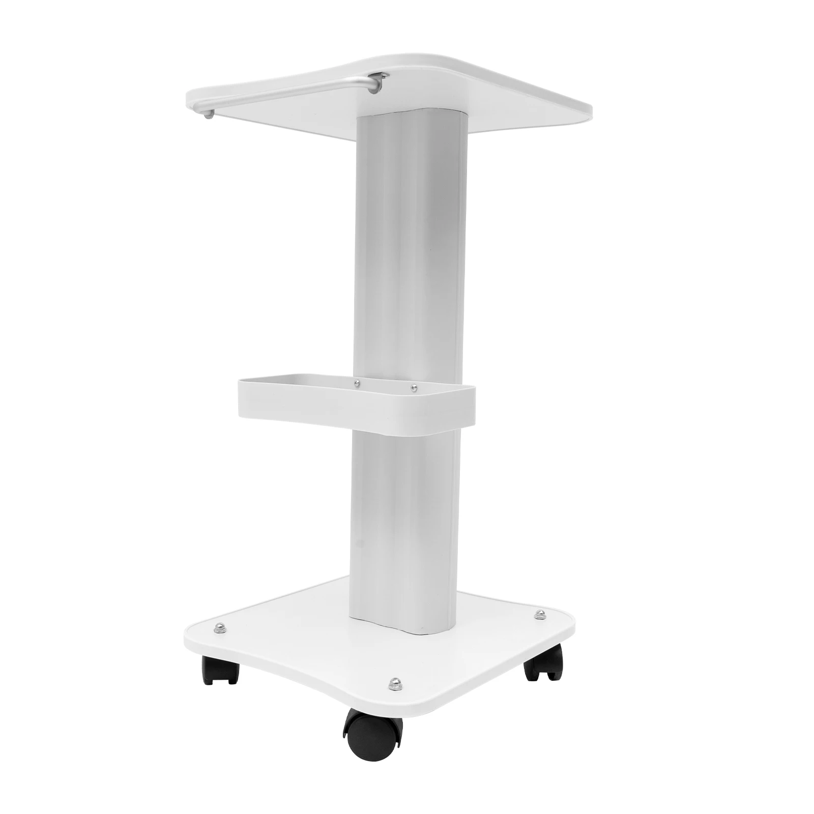 عربة تجميل متعددة الوظائف - خشب ومعدن عالي الجودة، عجلات عالمية صامتة، سعة 88.18 رطل، مثالية للصالونات والمنتجعات الصحية #6