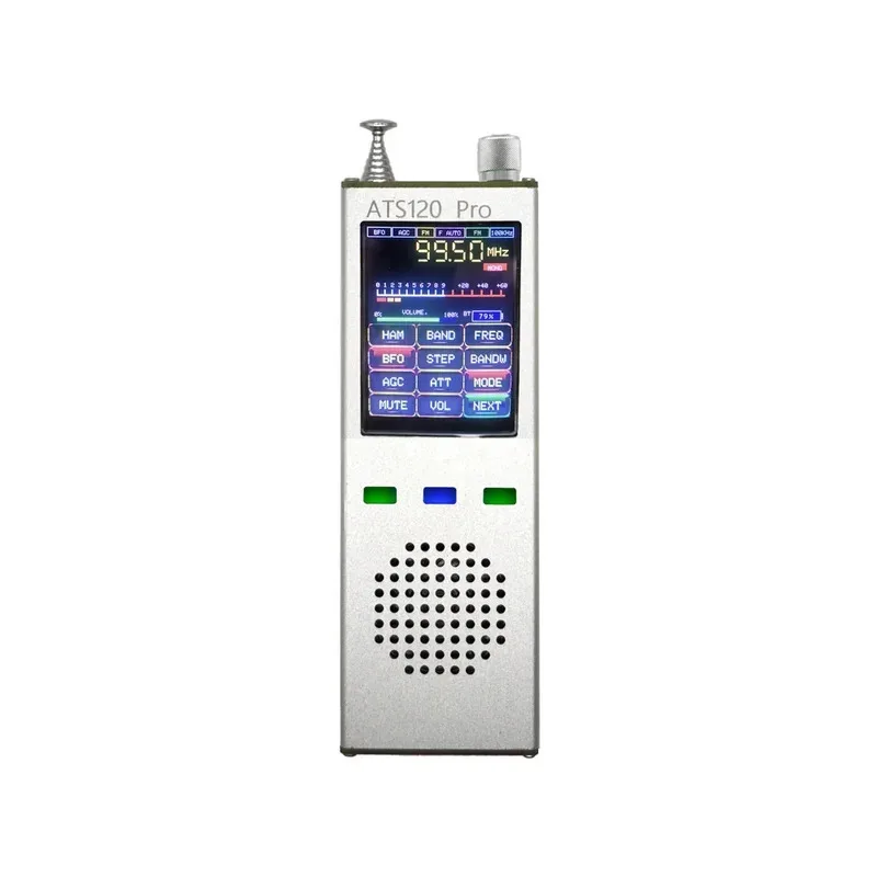 

ATS120Pro FM SSB SDR AM LSB полнодиапазонный декодер приема портативный цифровой дисплей сенсорный экран радиоприемник