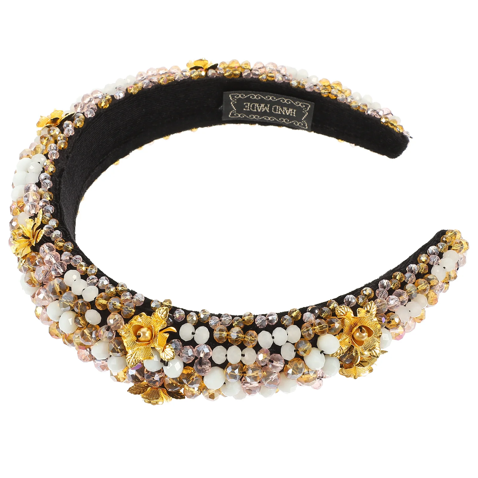

Elegant Headband Women Sparkly Hairband Crystal Decorations Prom Party Comfortable Unique Womens Headbands Hairstyle Accessories