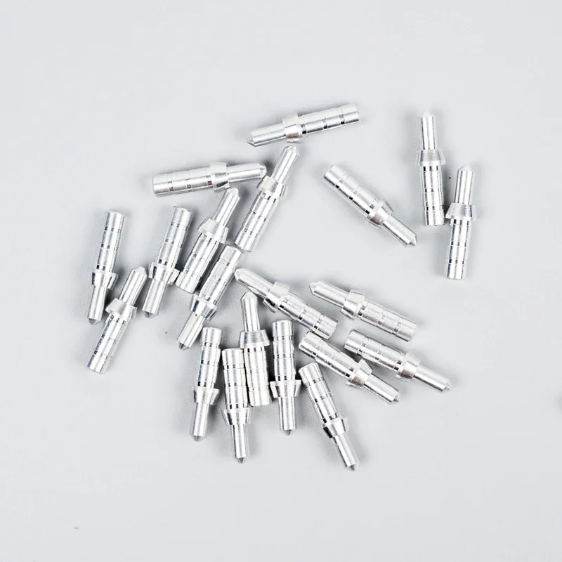 60pcs Linkboy Aluminium Arrow Nock Pins DIY Archery Spare Parts Suitable for 3.2 4.2 6.2mm Shaft Bow Hunting Shooting