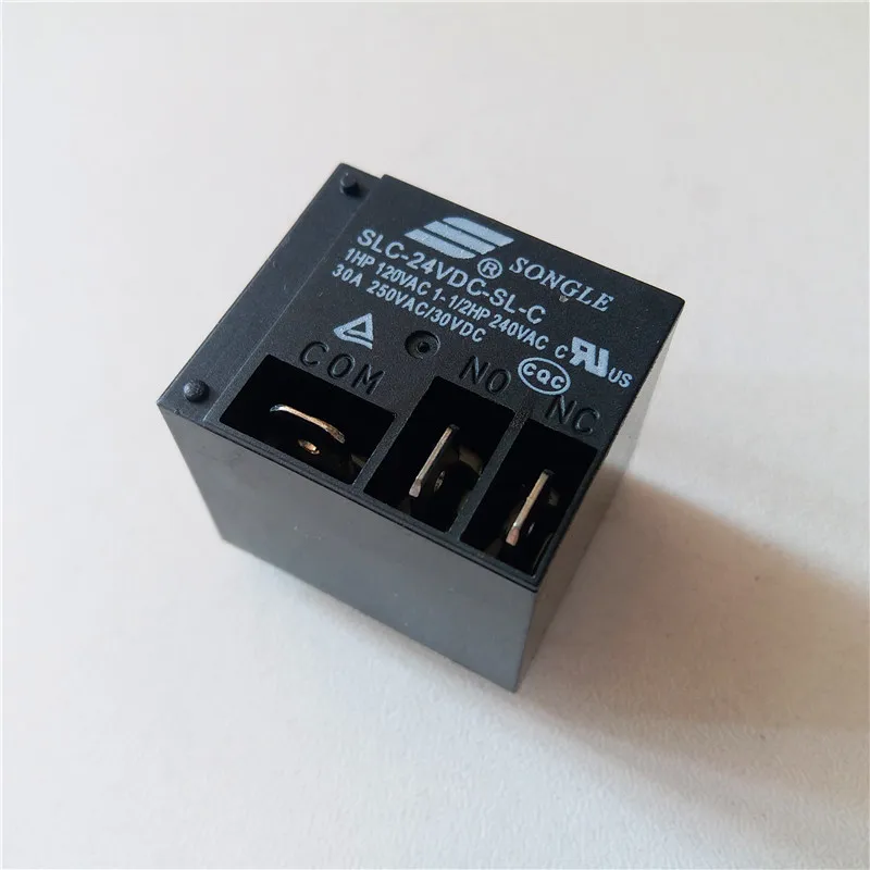 5pcs Power Relay SLC-12VDC-SL-A SLC-05VDC-SL-C SLC-12VDC-SL-C SLC-24VDC-SL-C 250V 30A Transform Relays 4/5 pin 5V/12V/24VDC