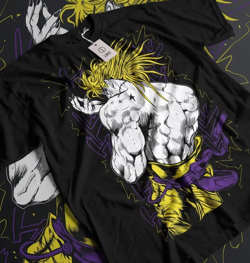 

Jojo s Bizarre Diego Brando T-shirt Anime Manga Graphic