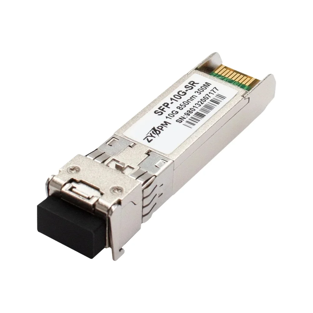 Transceiver 10G SR SFP+ LC, moduł 10G 850nm MMF Multimode SFP, zasięg do 300m dla Cisco SFP-10G-SR, Ubiquiti UniFi, Mikrotik, TP-Link — 2