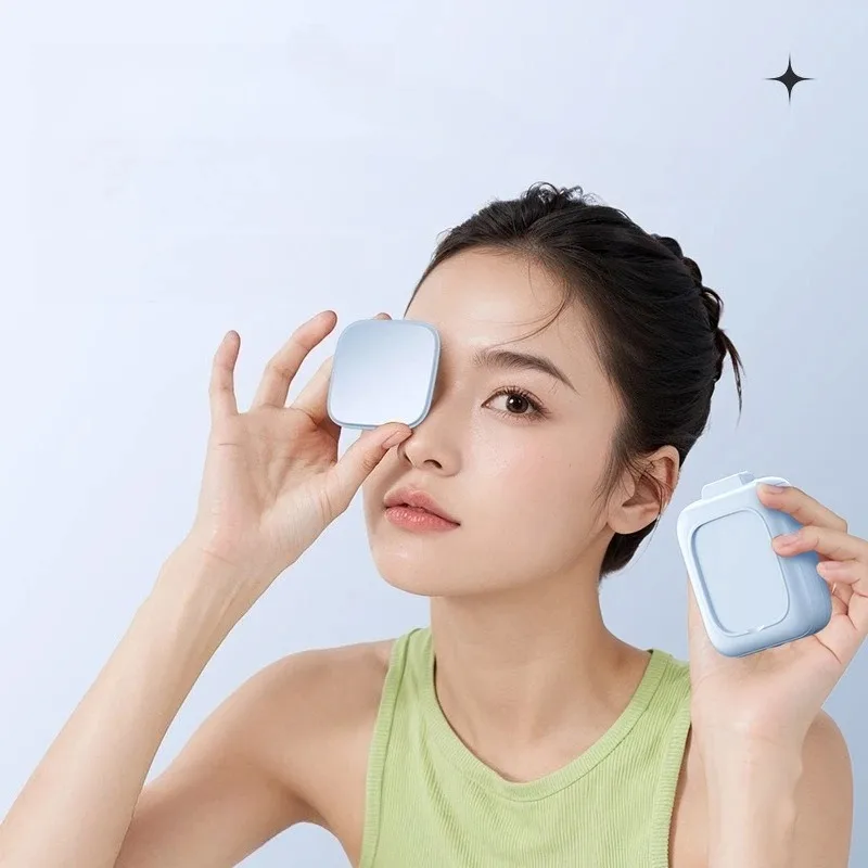 باور بانك صغير 10000 مللي أمبير محمول لهاتف سامسونج وشاومي وهواوي وآيفون وشحن سريع وبطارية خارجية مع مرآة مكياج #4