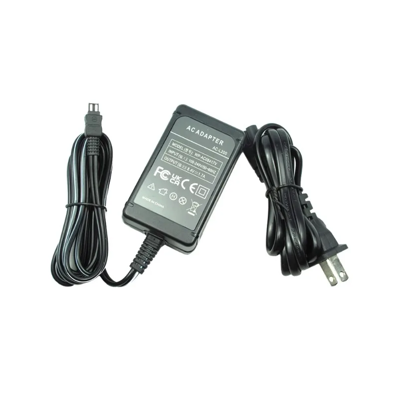 Suitable for SONY Sony Camera Charger DV Recorder Power Adapter AC-L200 L20 L25B Cable