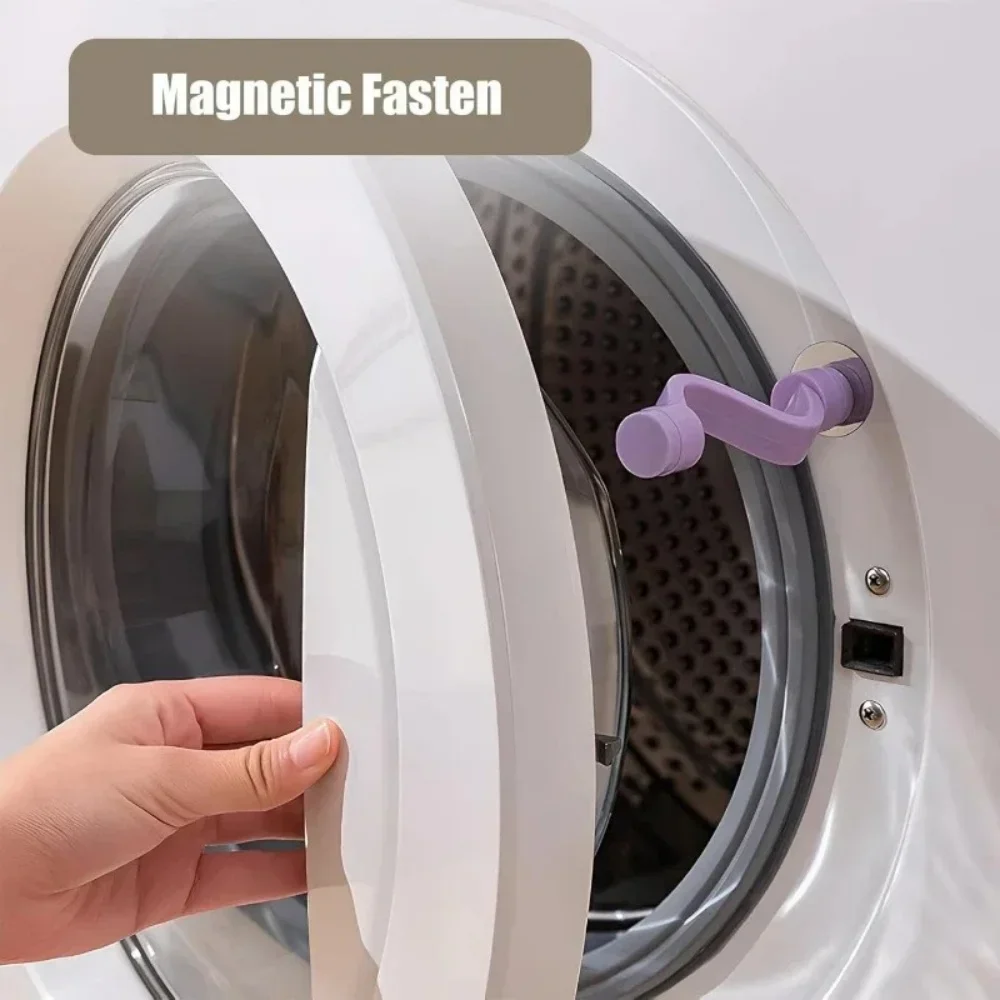 2/1 Psc Front Load Washer Door Prop and Stopper Magnetic Washing Machine Door Holder New Removable Washer Door Stopper