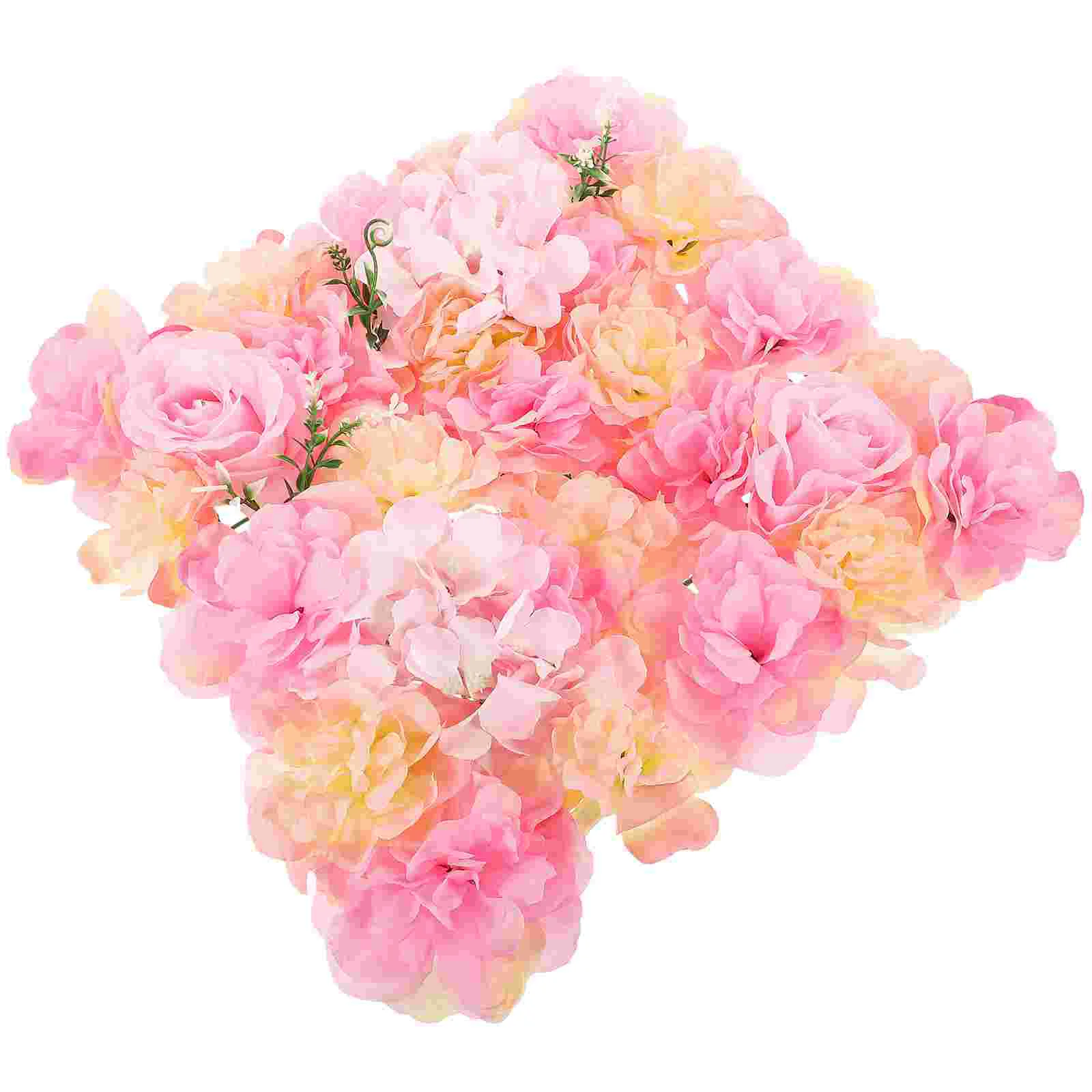 

Bouquet Simulated Flower Wall Decoration Artificial Outdoor Plants Party Floral Backdrop Flowers