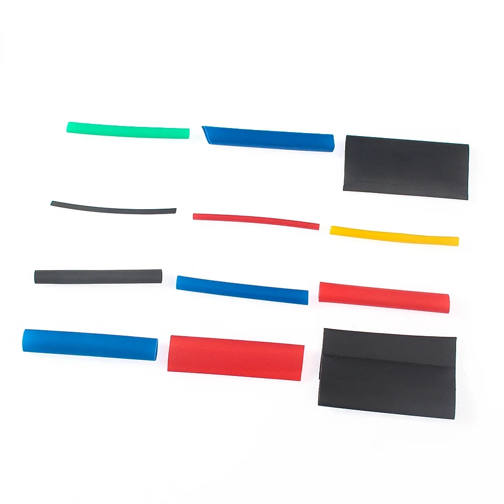 560/580/750pcs/Box  2:1 Shrinking Assorted Polyolefin Insulation Sleeving Wire Cable Sleeve Wrap Tubing Heat Shrink Tube