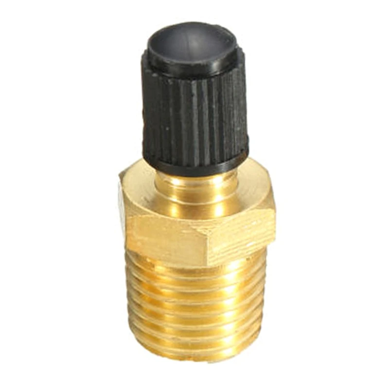 Brass Air Compressor for Tank Fill for Valve 1/4-inch Car NPT Nickel Plated