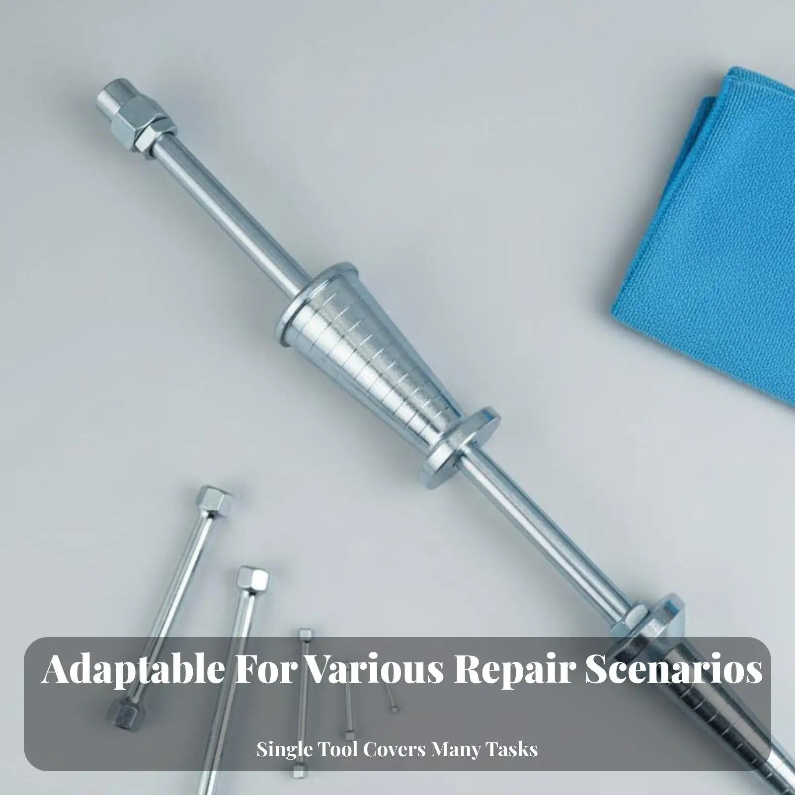 Dent puller slider, heavy weight, ergonomic design, paint-free