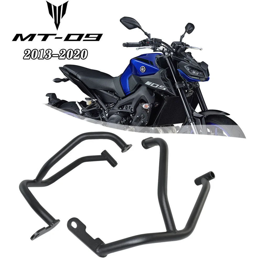 

For Yamaha MT-09 MT09 FZ09 FZ-09 2013 - 2020 Motorcycle Accessories Engine Guard Bumper Crash Bars Stunt Cage Frame Protector