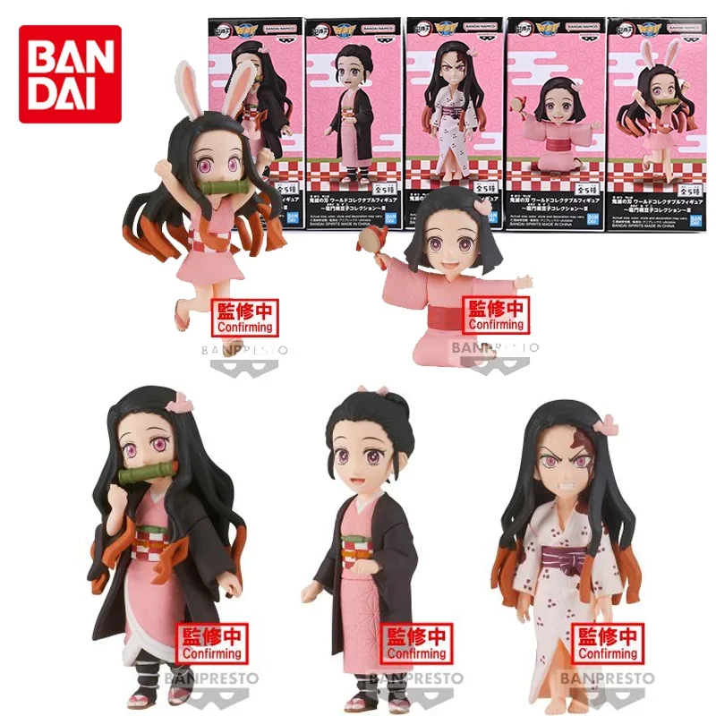 

Bandai Original WCF Demon Slayer Kamado Nezuko vol.3 Anime Action Figure Toys For Boys Girls Kids Children Birthday Gifts Model