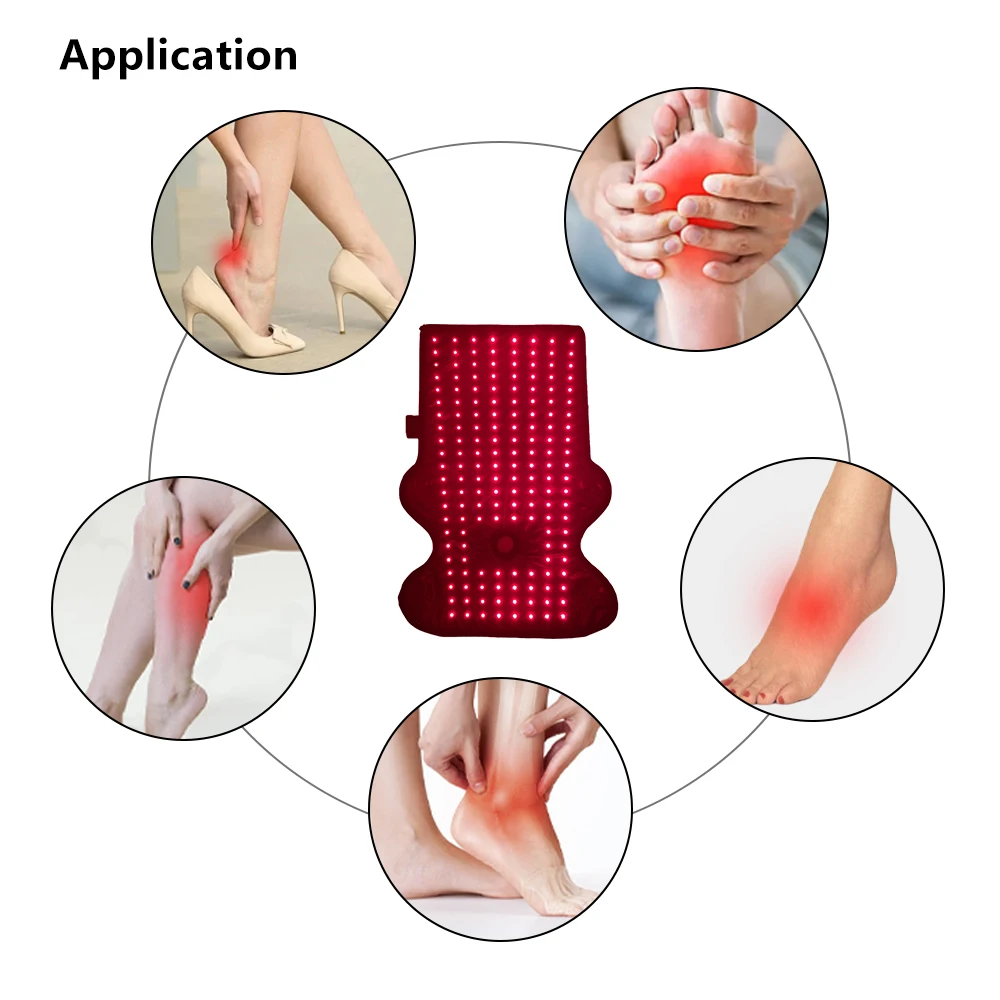 New 2025 Hot Sale Full Leg Therapy Pain Relief 164pcs 3 in 1 Chip 660nm 850nm Red Light Deep Infrared Red Light Therapy Device