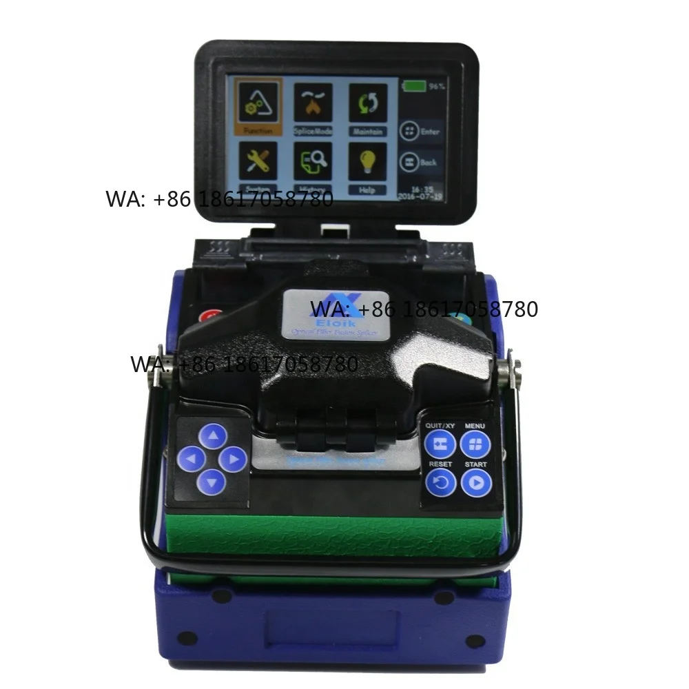 FTTH  And ODM Hot-sale  Splicer 4 Motors Green Fiber Optic Welding Machine FTTX High-performance