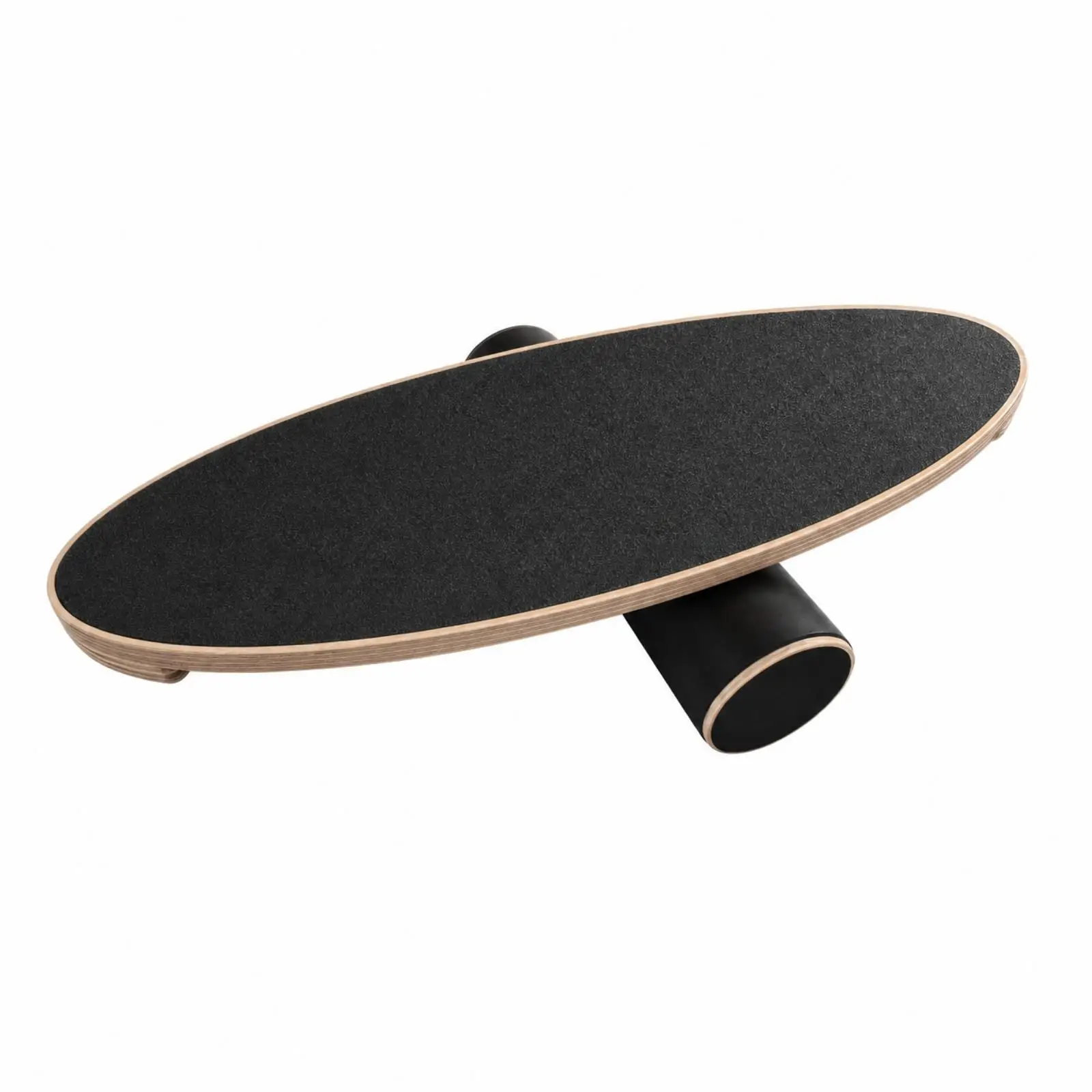 Balance Board Wooden Trainer for Kids Adults with Cylinder Roller Stability Practice Equipment for Fitness Workout