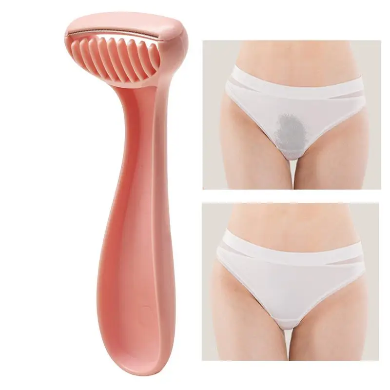 Afeitadora corporal para mujeres, afeitadora suave, eliminador de vello Facial de seguridad, máquina cómoda, Mini maquinilla de afeitar para Bikini sensible