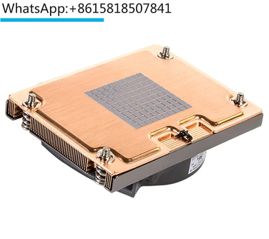 1U2011 2066 Rectangle CPUitx Violent Fan Ultra-thin Temperature Plate Server Radiator R25