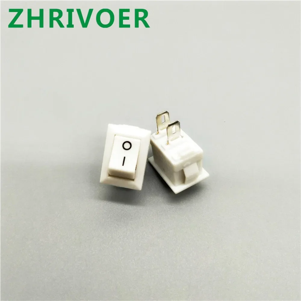 5 sztuk KCD5 3A/250V 10*15mm SPST 2/3Pin ON/OFF łódź Rocker przełącznik do deski rozdzielczej samochodu Dashboard Truck RV ATV domu