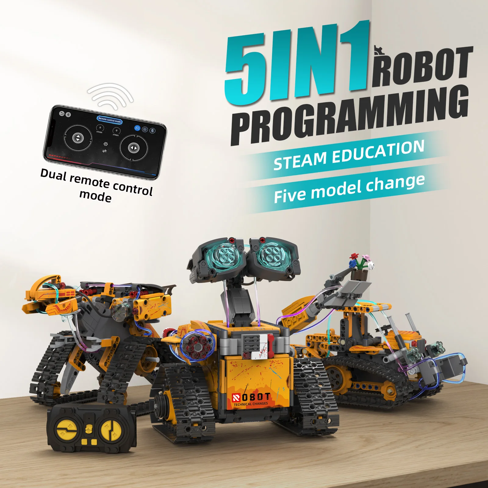 STEMロボット組み立てキット、教育科学コーディングロボット - Stem Robot Building Kit Coding のレビューと価格