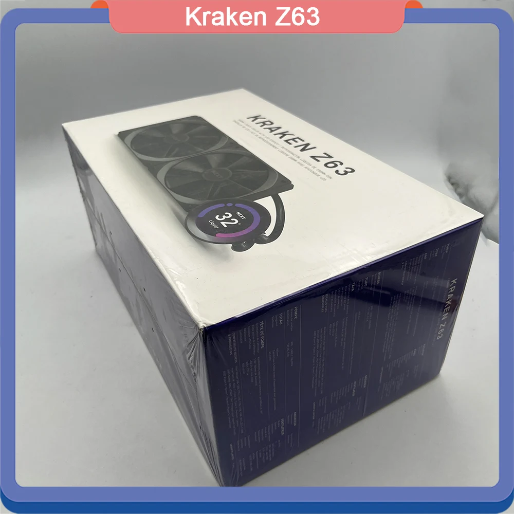 radiador de refrigeracao a agua e cabeca de refrigeracao a agua nzxt kraken z63 01