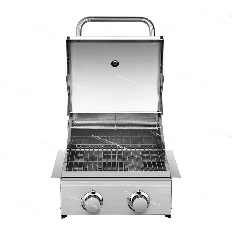 Built-in Gas Grill At Both Ends High Quality Grill