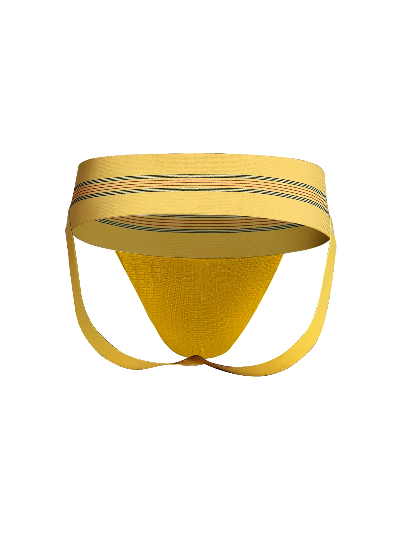 Men's Sexy Cotton Jockstrap Underwear Rainbow Thong Briefs String Pouch Mesh Gay Underpants Slip Homme