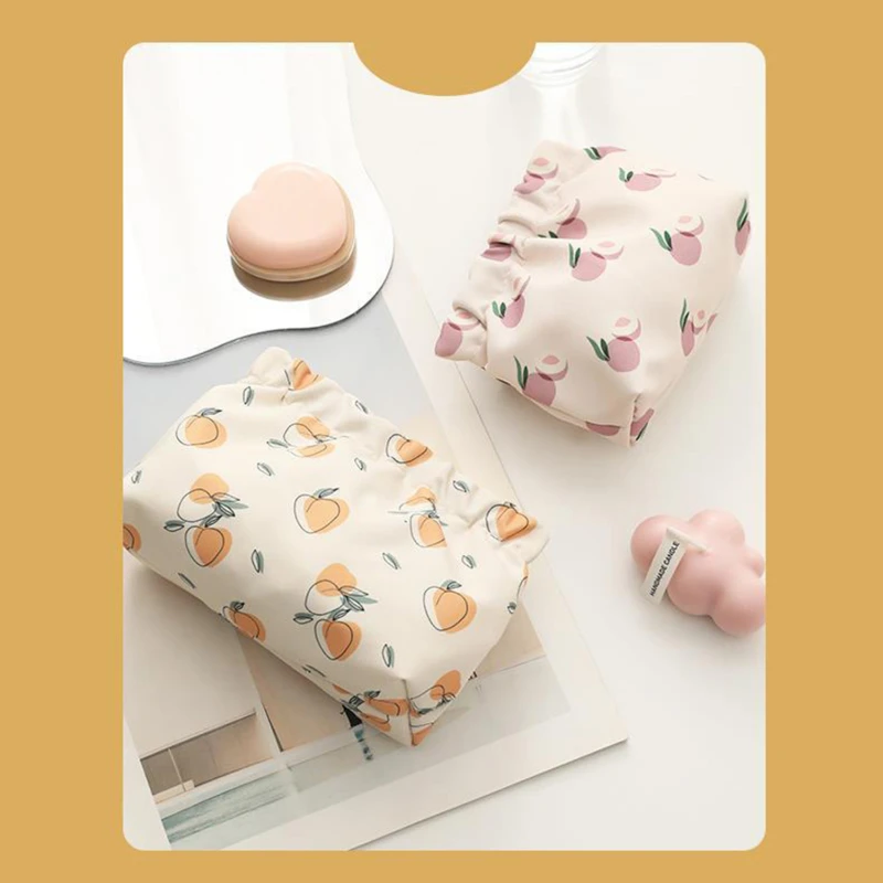 1-10 Stück Damenbinden-Aufbewahrungstasche Tampon-Beutel Kreditkartenhalter Tasche für Servietten Kosmetik Baumwolle Münzbörse Organizer – Detail 10
