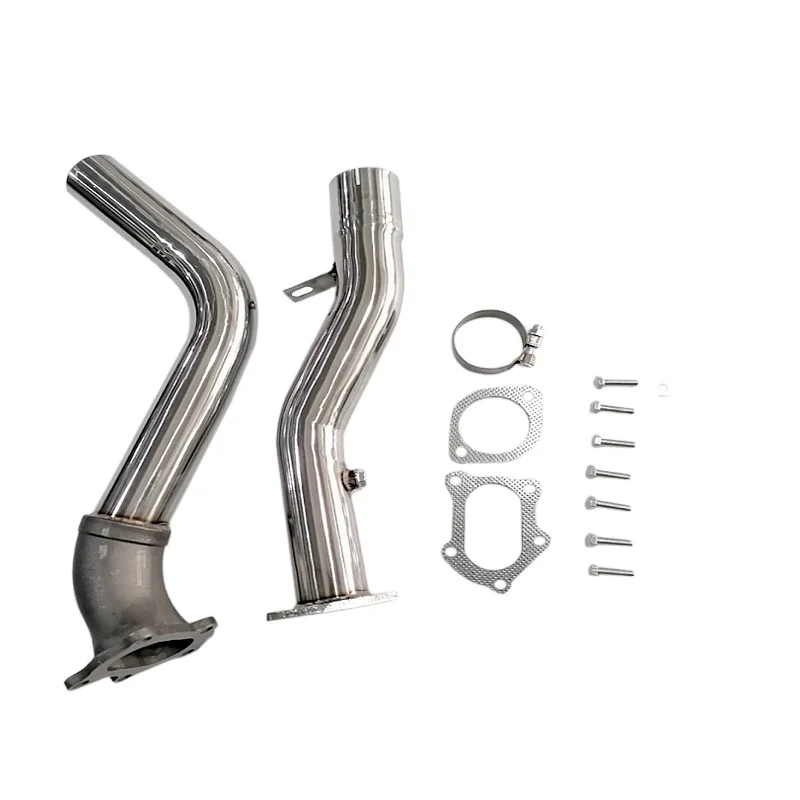 For     02-07 Impreza WRX EJ205 EJ225 STi EJ257 2.0T 2.5T Turbo Exhaust Downpipe 3