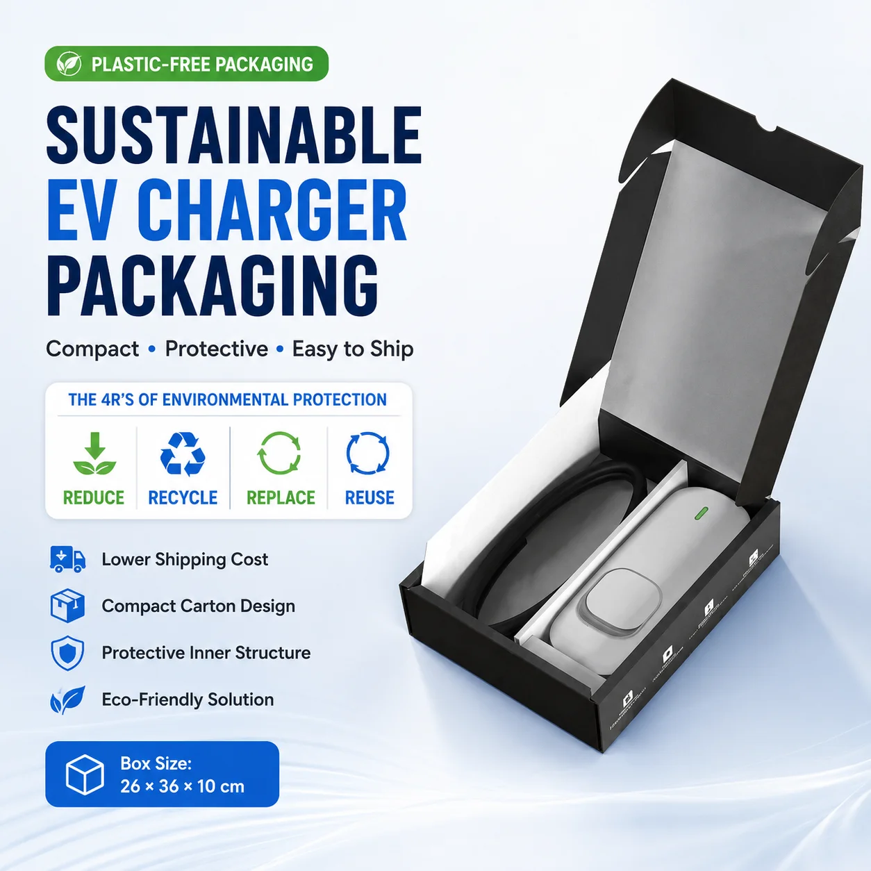 APP Control Charging With cable Holder 11kW 16A AC EV Charger for Easy Use