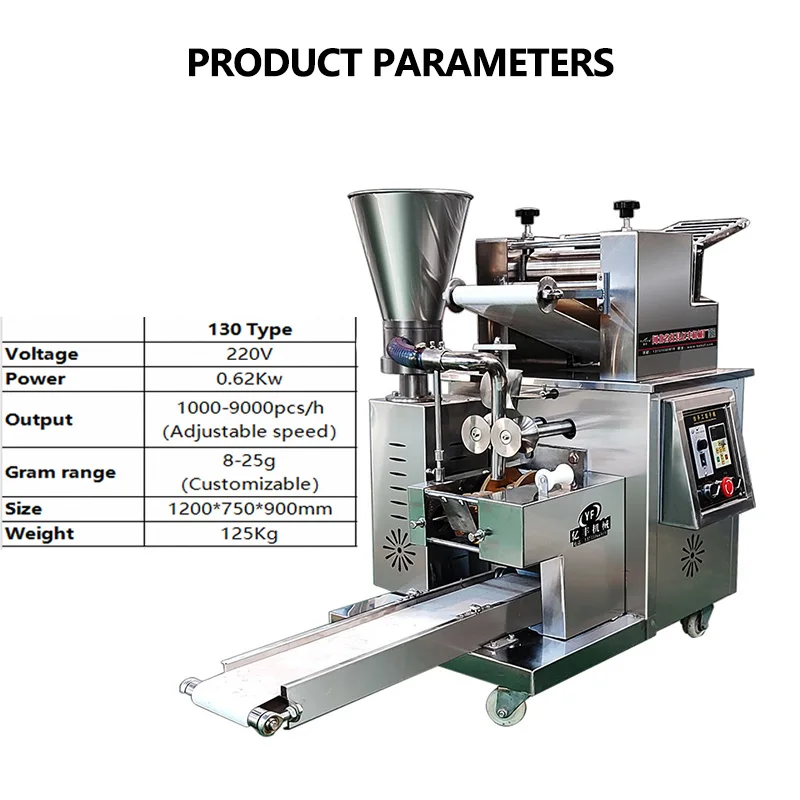 High Quality Dumpling Maker Automatic for Samosa Empanada Machine with Core Motor