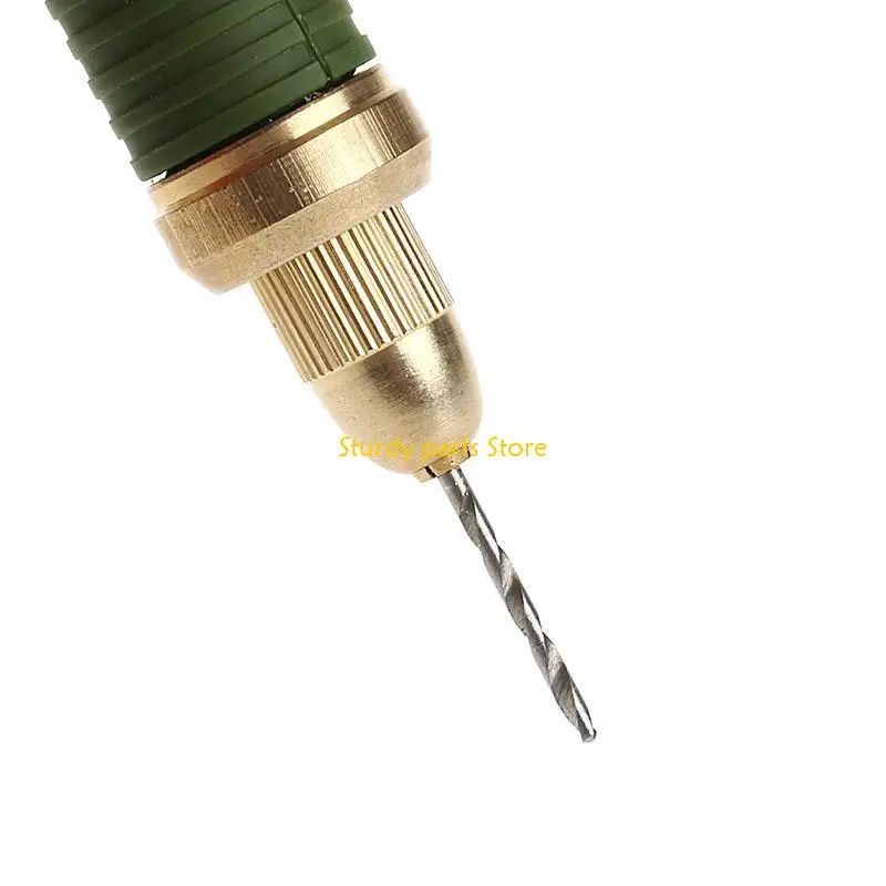 97QC 16PCS HSS Белая стальная спиральная битовая бита 0,8-1,5 мм для электрических упражнений для шлифования