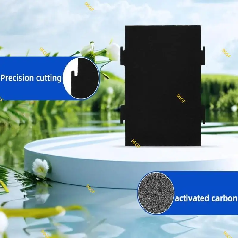 96gf 6pieces Микроволновый капюшон фильтр плита капюшона фильтр крытого капюшона фильтр масла